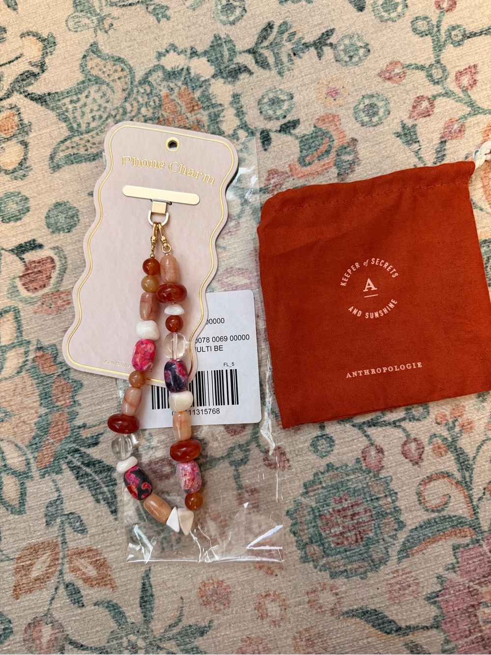 Multi Stone phone chain